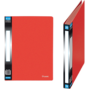 DOHE CARPETA FUNDAS A4 LOMO PERSONALIZABLE 40F ROJO 10-PACK 9140